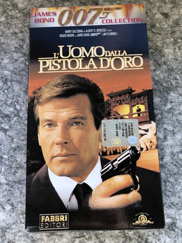 Videocassetta vhs film 007 - videocassetta,