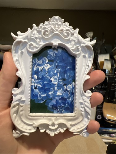 Ortensia astratta fiori - ortensia, astratta,fiori,quadro