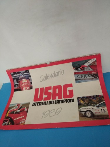 Calendario usag 1989 motori - calendario,