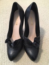 PRADA BLACK RUCHED NAPPA