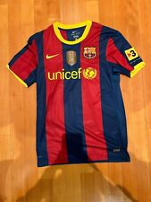 MAGLIA BARCELLONA DI DAVID VILLA NR.7 UFFICIALE DA GARA STAGIONE 2011/2012 TG.S