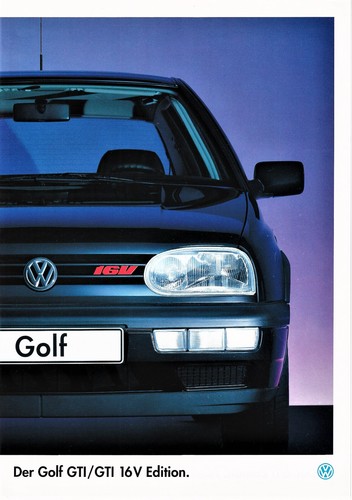 Golf gti 16 v - vw,