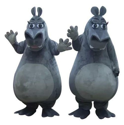 Mascotte hippo costume - mascotte,