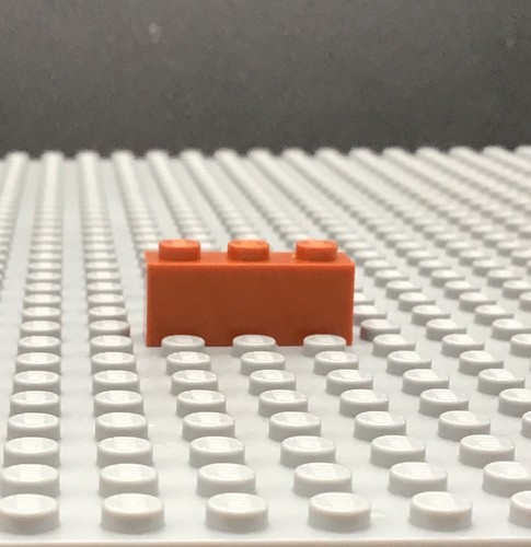 Lego mattone arancione - arancione, scuro