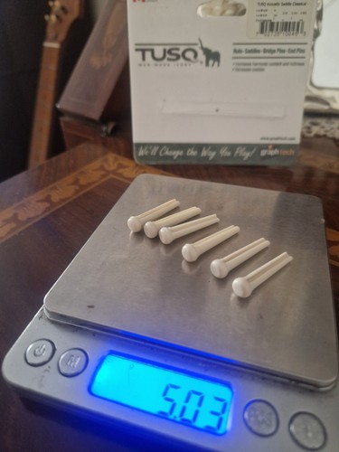 Tusq bridge pins - tusq,