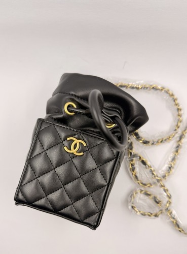 Chanel mini beauty pouch nero - mini,