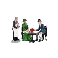 Lemax Cafe Society 02925