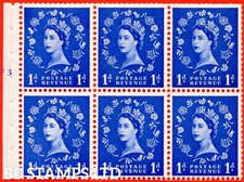 SG. 541. SB26. 1d ultramarine. Un cilindro come nuovo montato finemente " F3 T no dot B45025