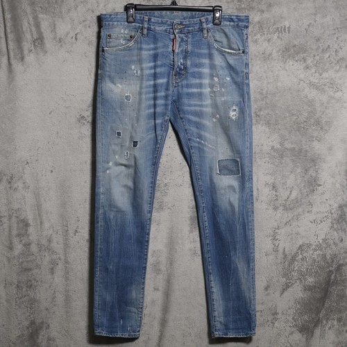 Jeans dsquared2 uomo - 37x33, blu