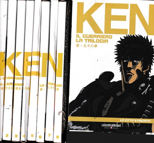 Dvd ken guerriero - dvd, trilogia