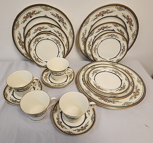 Minton stanwood gold trim - minton,