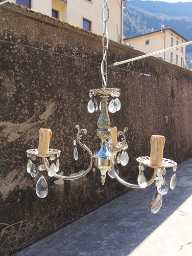 Lampadario vintage - lampadario,