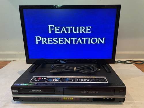 Rc797t vcr dvd - lg,