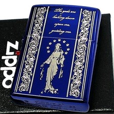 Accendino ZIPPO Maria blu e