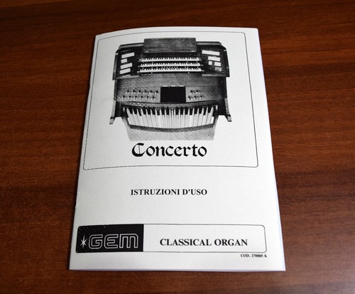 Gem concerto manuale - gem,