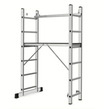 IMPALCATURA TRABATTELLO MULTIFUNZIONE PIATTAFORMA SCALA PONTEGGIO 6 GRADINI 032d