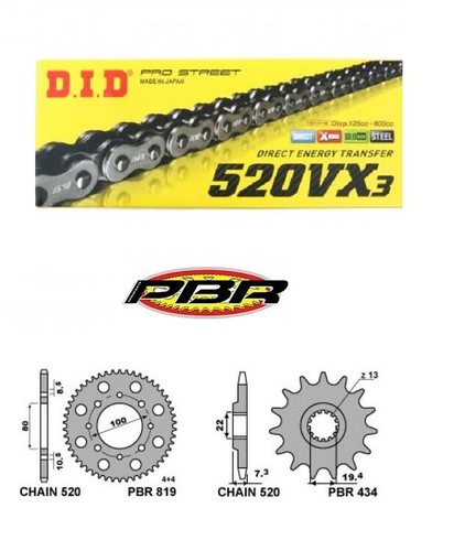 Kit trasmissione suzuki - trasmissione, 250