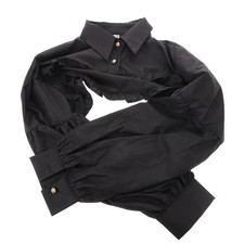  Abiti da sposa con maniche staccabili Top corto Colletto finto Mezza camicia