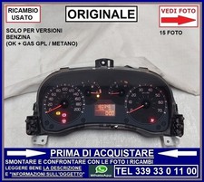 QUADRO STRUMENTI CONTA KM +