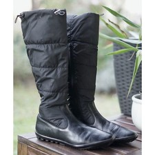 SCARPE STIVALI STIVALETTO DONNA FRAU N* 38 NERO PELLE