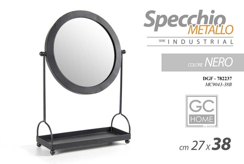 Specchio tavolo beauty - tavolo,