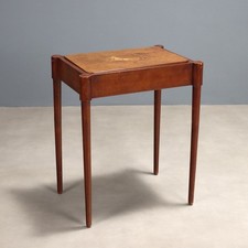 Tavolino Antico Mogano Piano