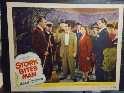 Lobby card 1947 stork - lobby,