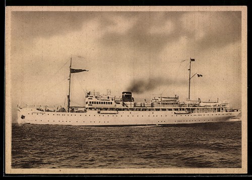 Cartolina nave passeggeri - cartolina,