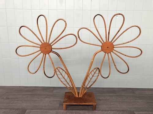 Decorazione bambù anni 70 - decorazione, in