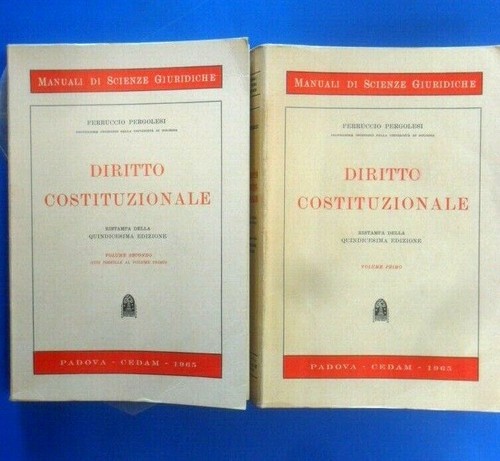 Diritto costituzionale - , 2
