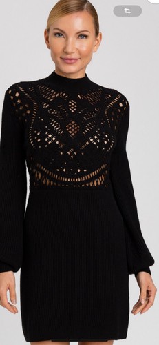 Abito twinset milano nero - abito,