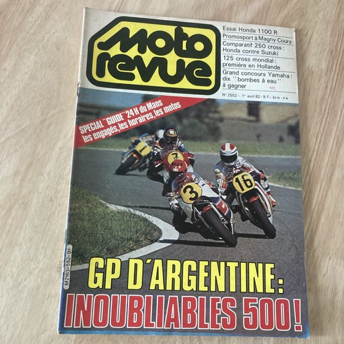 Moto revue magazine 1982 - moto,