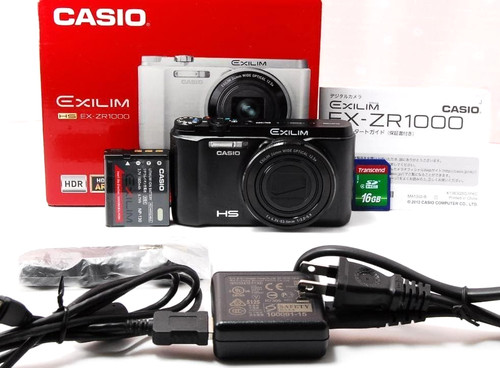 Casio exilm zr1000 - exilm, fotocamera