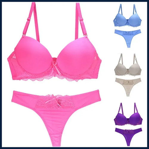 Set lingerie perizoma pizzo