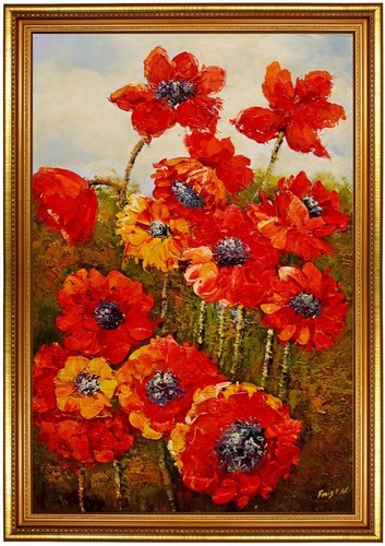 Quadro olio dipinto mano - dipinto, a