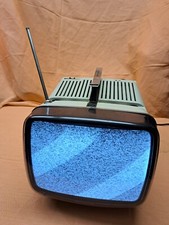 Brionvega ALGOL 11" pollici BIANCO TV B/N Vintage Design Space Age ZANUSO SAPPER