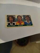 TRE MINI ADESIVI BOLLE GOMMA STAGIONE 1998 DEL PIERO JUVENTUS+2