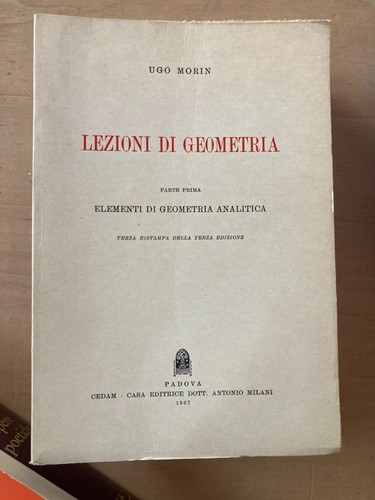 Lezioni geometria parte - lezioni, di