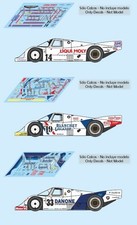 Decals Porsche 956C Le Mans