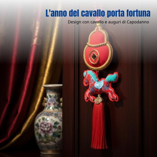 Sacchetto ricamato cavallo - sacchetto,