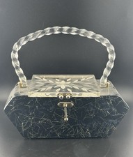 Portaconfetti vintage Lucite