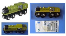Locomotiva locomotore in legno