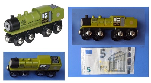 Locomotiva locomotore legno - in,
