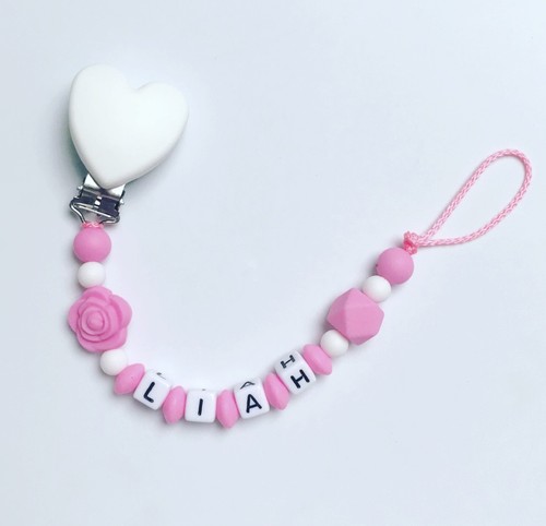 Pacifier chain bow nuckelkette - bow,