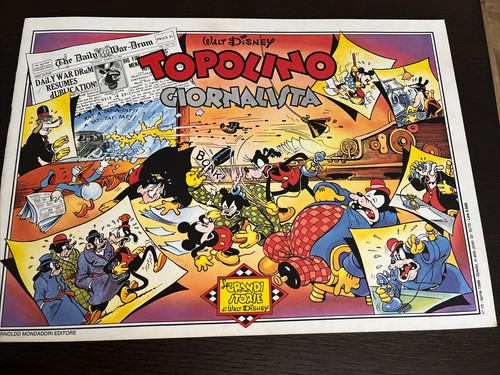Topolino giornalista grandi - topolino,