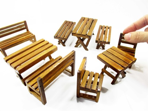 Set miniatura 3 sedie - set,