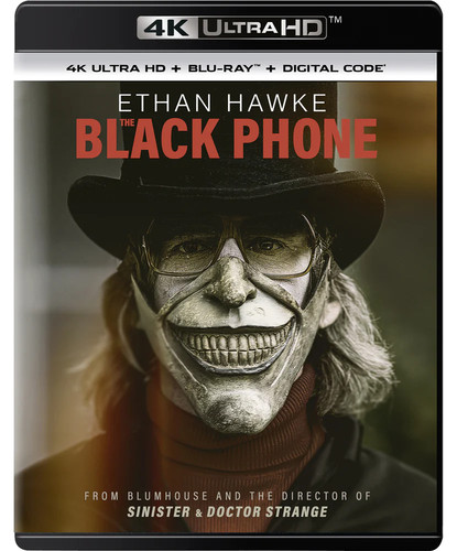 The black phone 4k - black, (4k