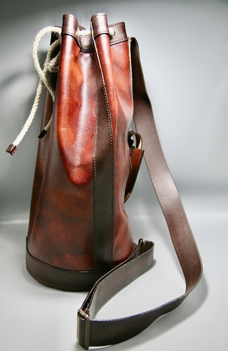 Borsa tracolla marrone - a,