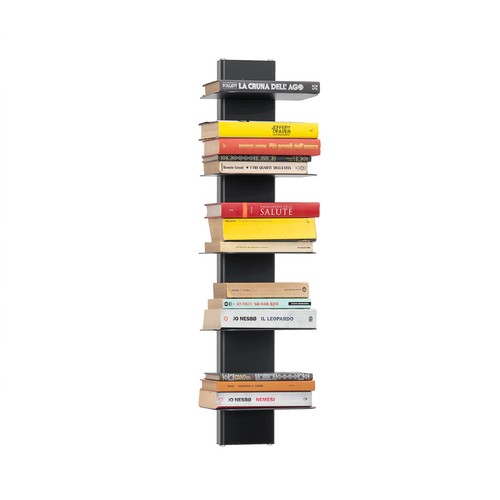Libreria muro ripiani h - libreria, 5