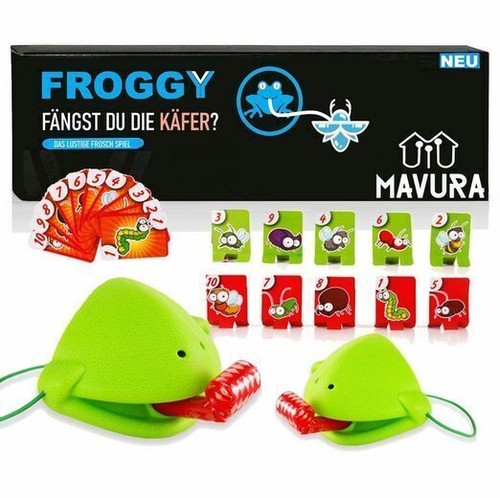 Froggy fängst scarabeo - froggy,